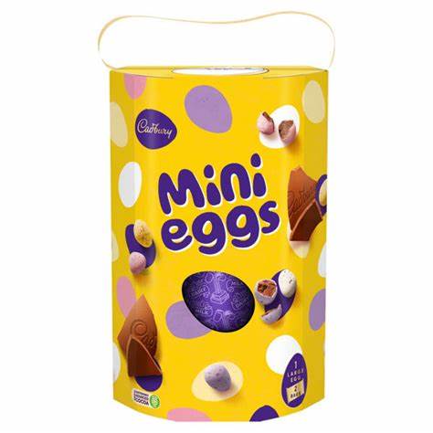 Cadbury mini eggs large easter egg 232g