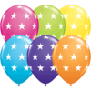 Assorted stars ballonger 6pk