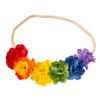 Hairband rainbow flowers