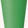Pappkopper ensfarget smaragdgrønn 270ml 8pk