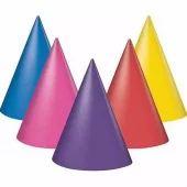 Partyhatter ass.farger 8pk