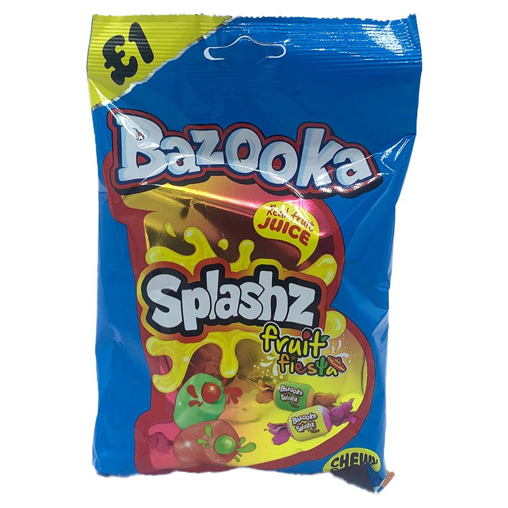Bazooka splashz fruit fiesta 120g