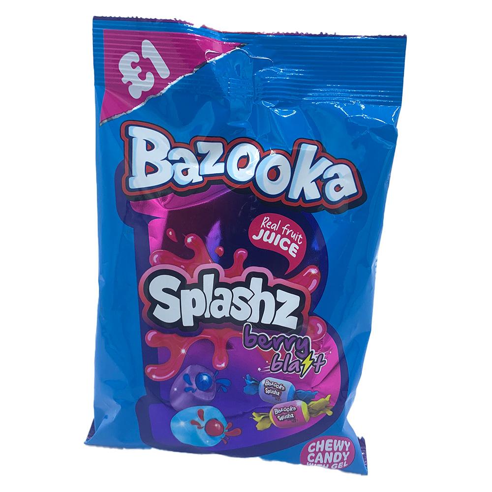 Bazooka splashz berry blazt 120g