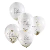 Eid gummiballonger gold moon & stars 5 pk