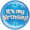 Jumbo badge Its my birthday blå