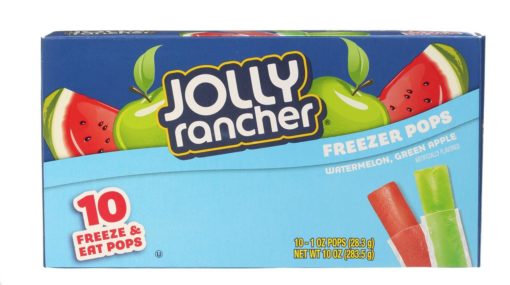 Jolly rancher freezer pops 10 pk
