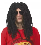 Rasta parykk svart