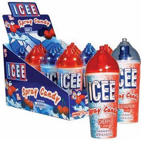 Icee spray candy