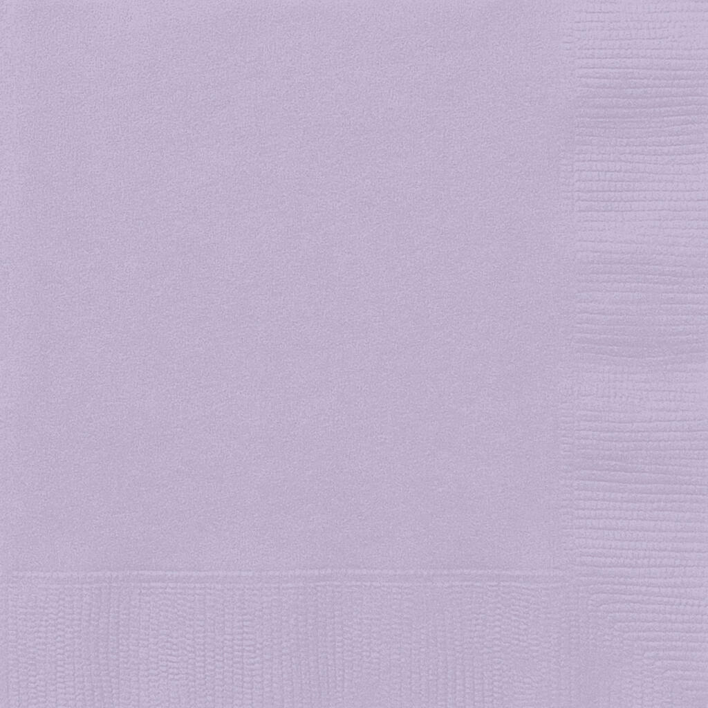 20 Lunchservietter lavendel - 33x33cm