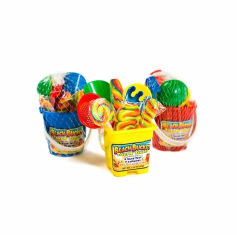 Beach bucket toys n treat
