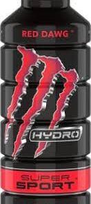 Monster hydro red dawg energy water 591ml