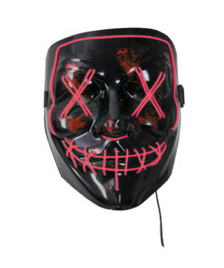 LED-maske horror red