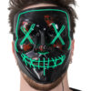 LED-maske horror green