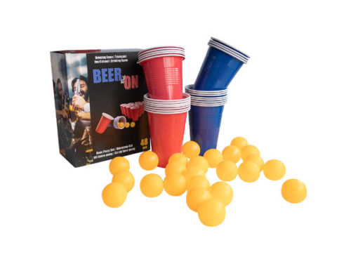 Drikkelek Beer pong Beer it on (48 deler)