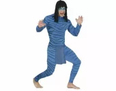 Avatar blue feline kostyme str.M