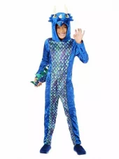 Dinosaur onesie S (4-6 år)