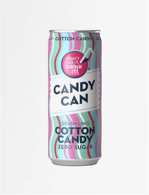 Candy can cotton candy sparkling 330ml