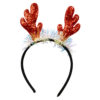 Headband reindeer sequins