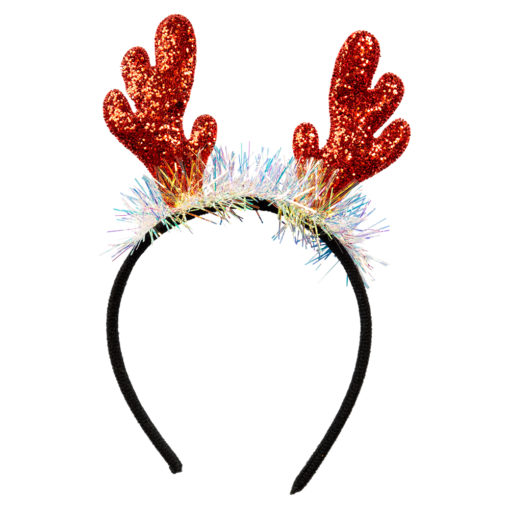 Headband reindeer sequins