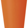 Pappkopper ensfarget orange 270ml 8pk