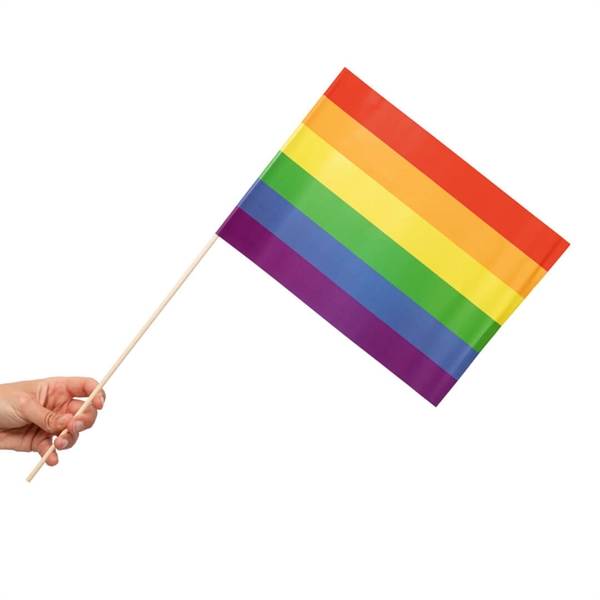 Pride flagg i papir 10pk