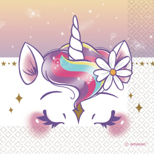 Unicorn dreams servietter 16pk