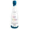 Confetti Bottle Multicolor Rectangular Paper 32cm Blue Bottle