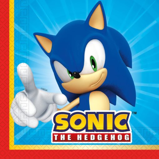 Sonic servietter 20pk