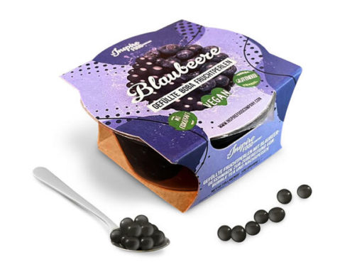 Popping Boba Blueberry fruit pearls 100G