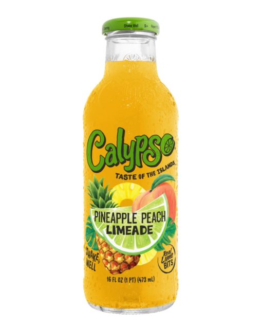 Calypso pineapple peach limeade 473ml