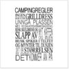 Servietter Campingregler hvit 20pk