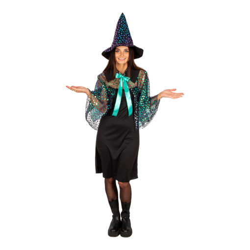 Heksekostyme Lunar witch (onesize voksen)