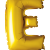 Bokstavballong- E gull 41 cm