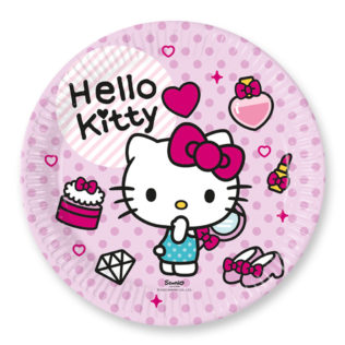 Hello Kitty fashion fat 23cm 8 pk