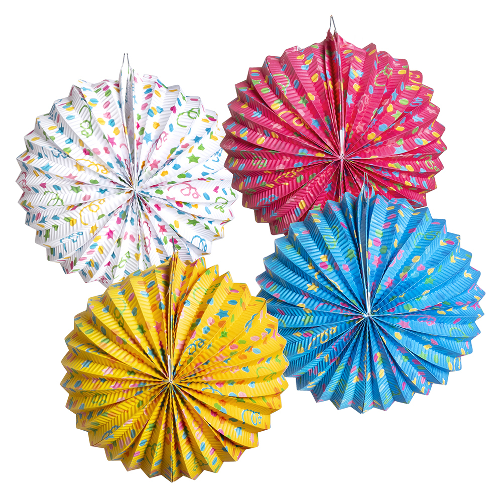 Lanterne balloon confetti  ass.farger
