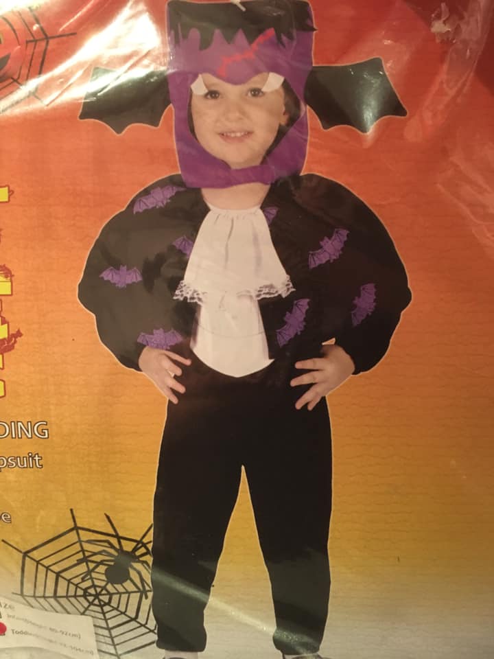 Vampire toddlers costume 92-104