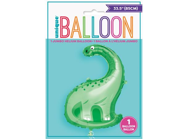 Diger grønn Dinosaur folieballong