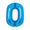 Medium tallballong 0 blå 66 cm