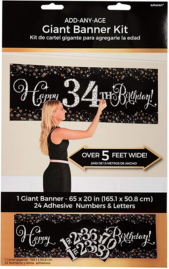 GIant banner kit personalized