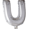 Bokstavballong- U sølv 41 cm