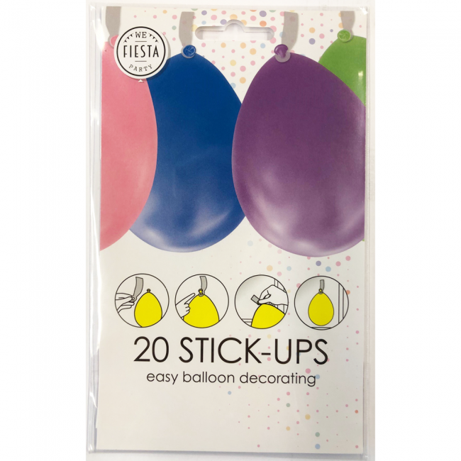 Stick-ups til ballonger 20pk