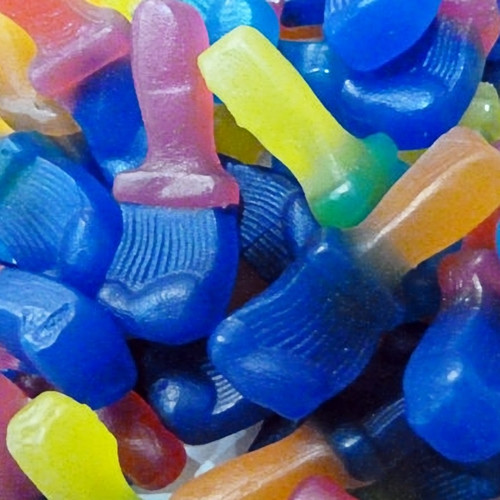 Tongue painters gummy sweets