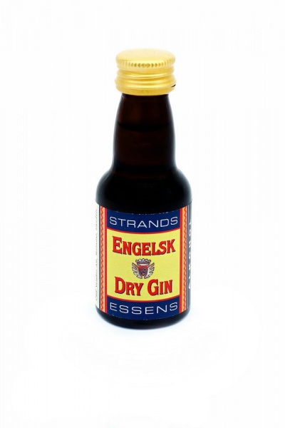 Strands Engelsk Dry Gin m/alkohol