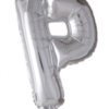 Bokstavballong- P sølv 41 cm