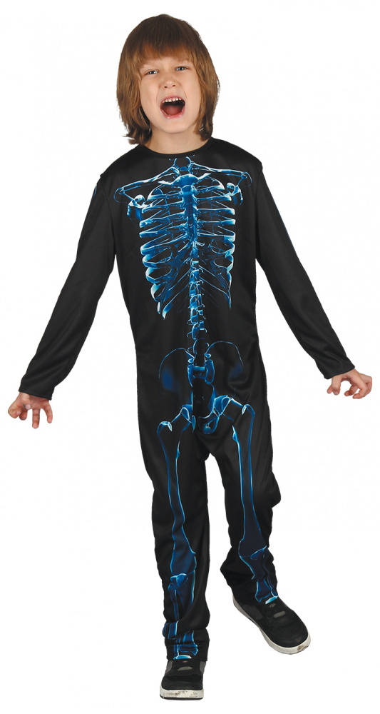 Blue skeleton boy 122-134