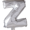 Bokstavballong- Z sølv 41 cm