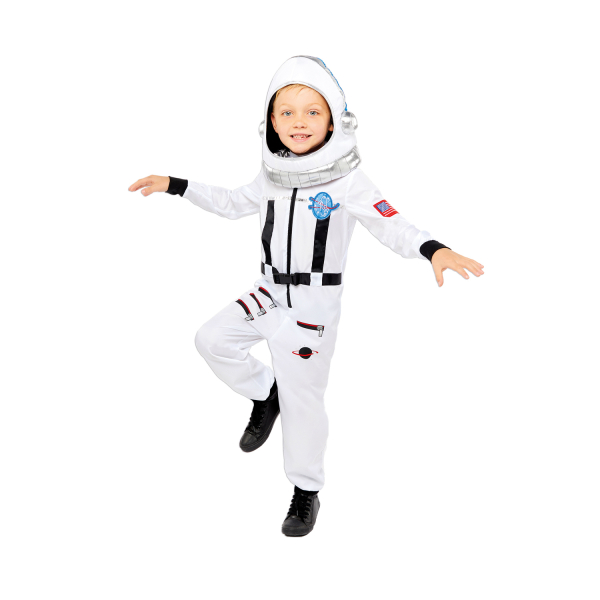 Space suit barnekostyme 6-8 år