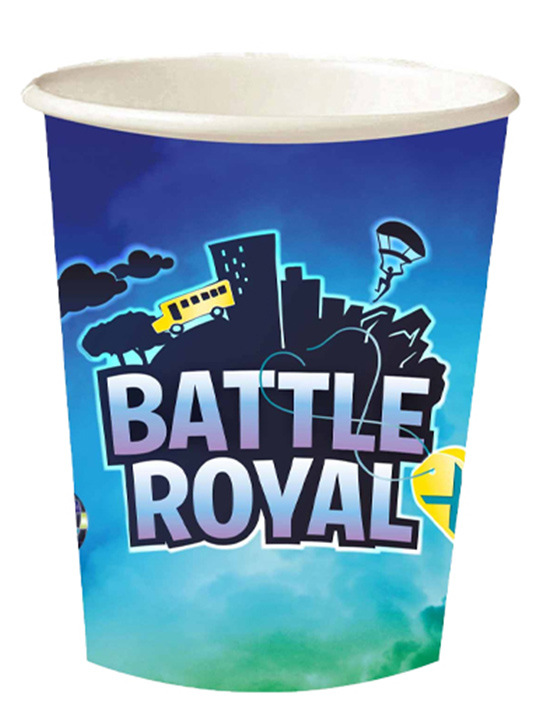 Battle royal pappkopper 8pk