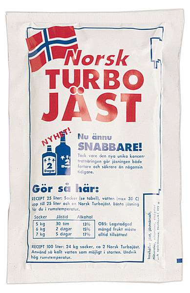 Norsk 6 kg turbogjær