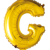Bokstavballong- G gull 41 cm